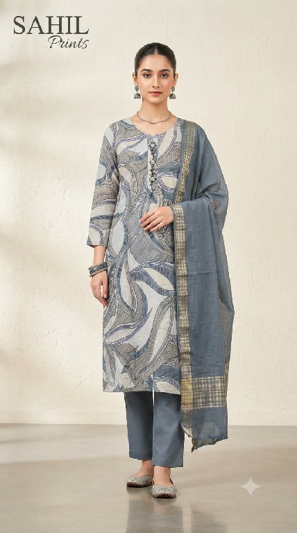 SAHIL PRINTS PRESENT READYMADE VERTICAN COTTON CASUAL WEAR 3 PCS COMBO SET SUITS SUPPLIER