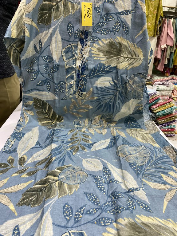 SAHIL PRINTS PRESENT READYMADE VERTICAN COTTON CASUAL WEAR 3 PCS COMBO SET SUITS SUPPLIER