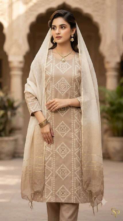 SAHIL PRINTS PRESENT READYMADE COTTON WITH MIRROR WORK 3 PCS COMBO SET SUITS  ONLINE