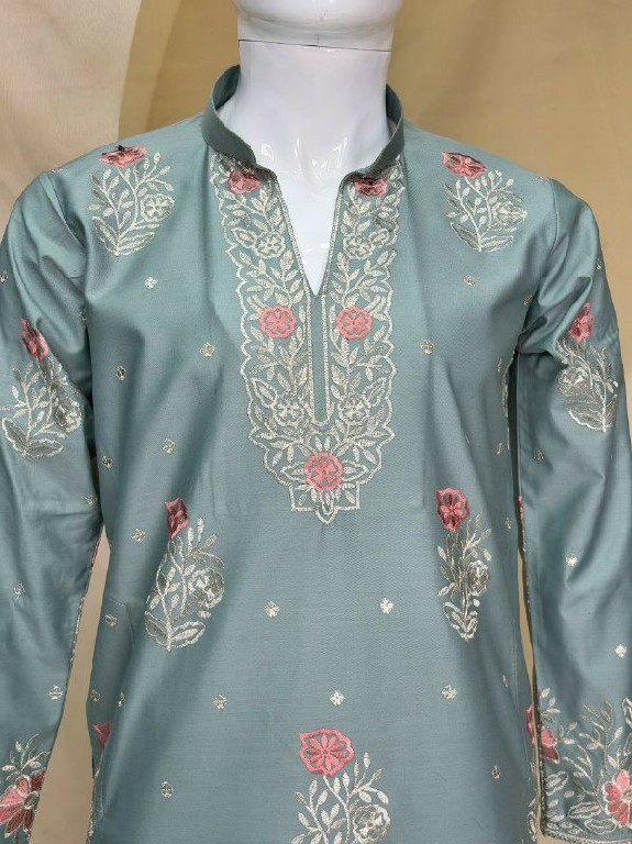 TEXTILEDEAL D.NO 409-A WHOLESALE READYMADE COACH SILK FESTIVE WEAR KURTA WITH PANT FOR MEN ONLINE
