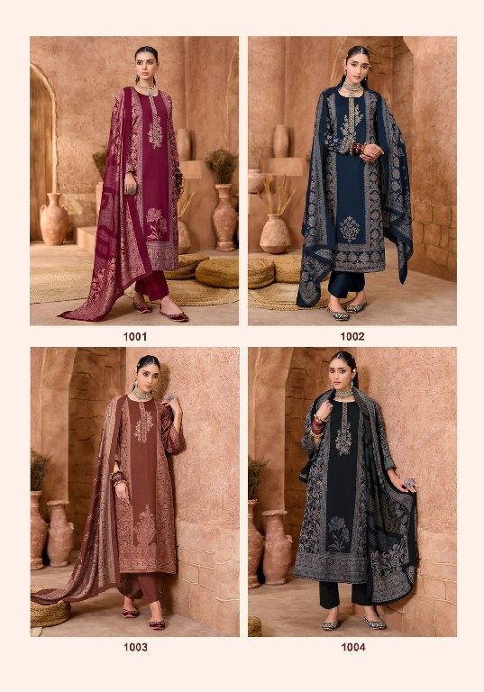 SURYAJYOTI KAASHNI VOL 1 WHOLESALE PURE JAAM SATIN WITH HAND WORK UNSTITCH SALWAR SUITS FOR EXPORT