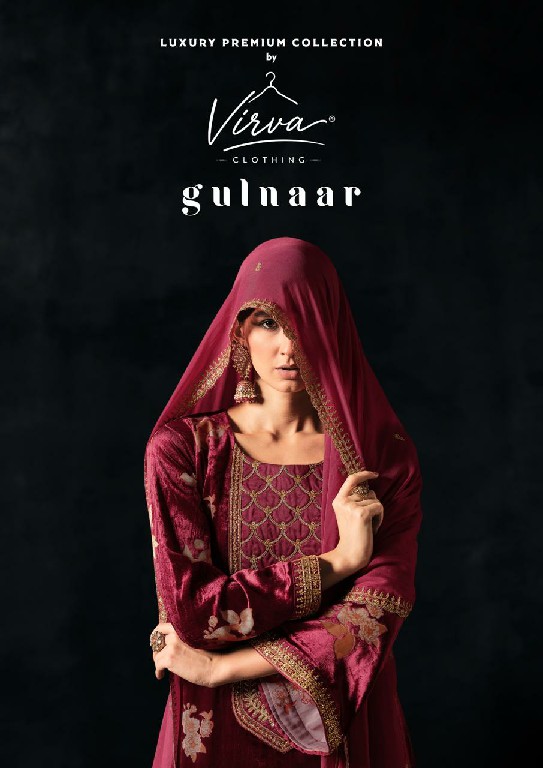 VIRVA GULNAAR WHOLESALE VISCOSE PALACHI BRASSO VELVET WINTER WEAR UNSTITCH SALWAR SUITS ONLINE