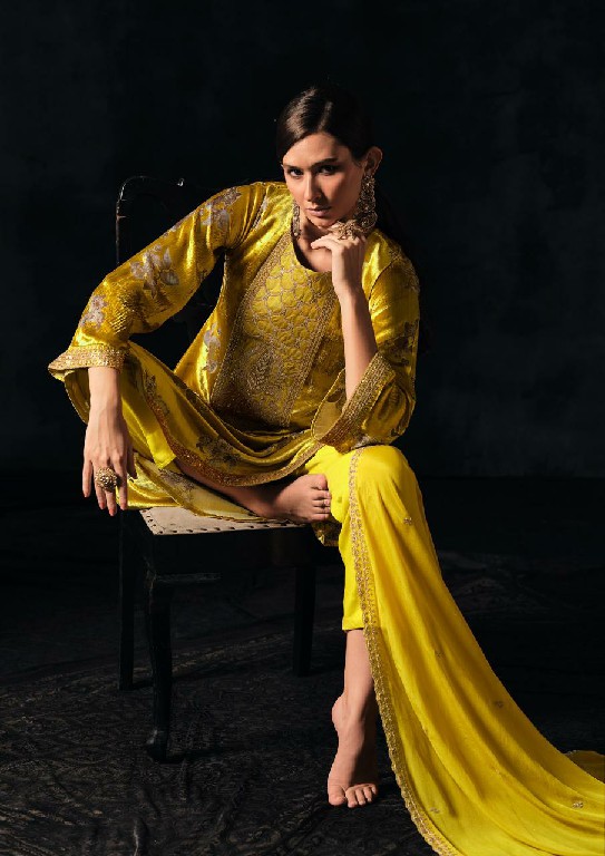 VIRVA GULNAAR WHOLESALE VISCOSE PALACHI BRASSO VELVET WINTER WEAR UNSTITCH SALWAR SUITS ONLINE