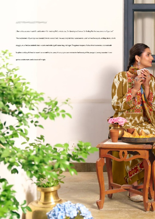 KIMORA CHA PANI WHOLESALE PURE MUSLIN ELEGANT DESIGN UNSTITCH SALWAR SUITS SUPPLIER