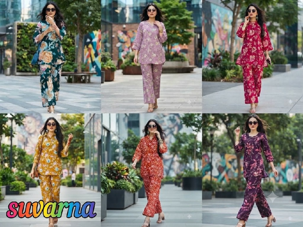 TEXTILEDEAL SUVARNA WHOLESALE READYMADE HEAVY COTTON BIG SIZE CASUAL WEAR CORD SET FOR EXPORT