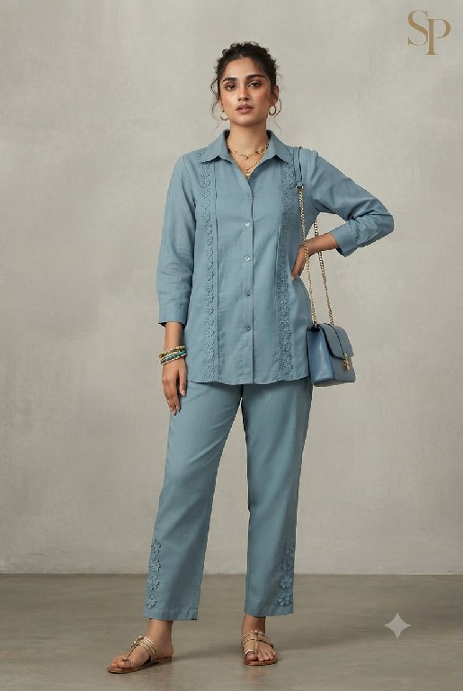 SAHIL PRINTS INAAYA WHOLESALE READYMADE HEAVY VERTICAN DAILY WEAR COMBO CORD SET FOR EXPORT