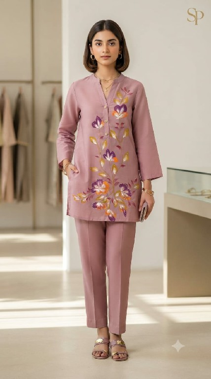 SAHIL PRINTS D.NO 552 WHOLESALE READYMADE MUL CHANDERI WITH WORK BEAUTIFUL COMBO CORD SET FOR EXPORT