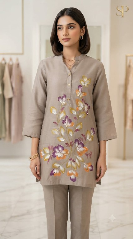 SAHIL PRINTS D.NO 552 WHOLESALE READYMADE MUL CHANDERI WITH WORK BEAUTIFUL COMBO CORD SET FOR EXPORT