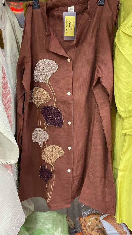 SAHIL PRINTS D.NO 38047 WHOLESALE READYMADE FANCY FABRIC WITH WORK COMBO CORD SET EXPORTER