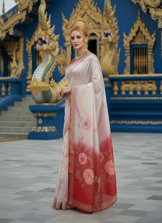 HYPNOTEX ETHNIC HISO WHOLESALE JACQUARD SILK READY TO WEAR ELEGANCE PARTY WEAR SAREES FOR WOMEN SUPPLIER