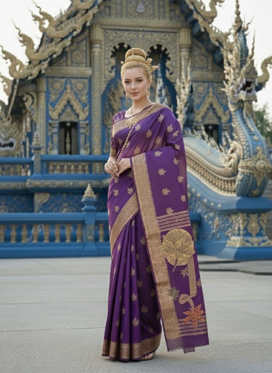 HYPNOTEX ETHNIC HISO WHOLESALE JACQUARD SILK READY TO WEAR ELEGANCE PARTY WEAR SAREES FOR WOMEN SUPPLIER