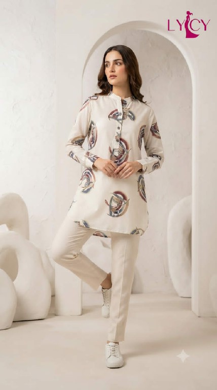 LYCY PRESENT READYMADE HEAVY RAYON FANCY BUTTON WORK SHORT TOPS COMBO FOR EXPORT