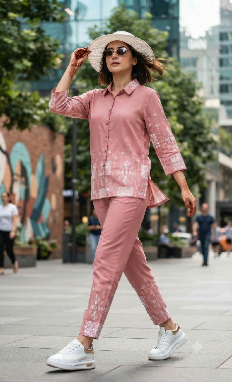 TEXTILEDEAL PREMIUM FEEL WHOLESALE READYMADE RAYON SHIRT STYLE FANCY CORD SET FOR EXPORT