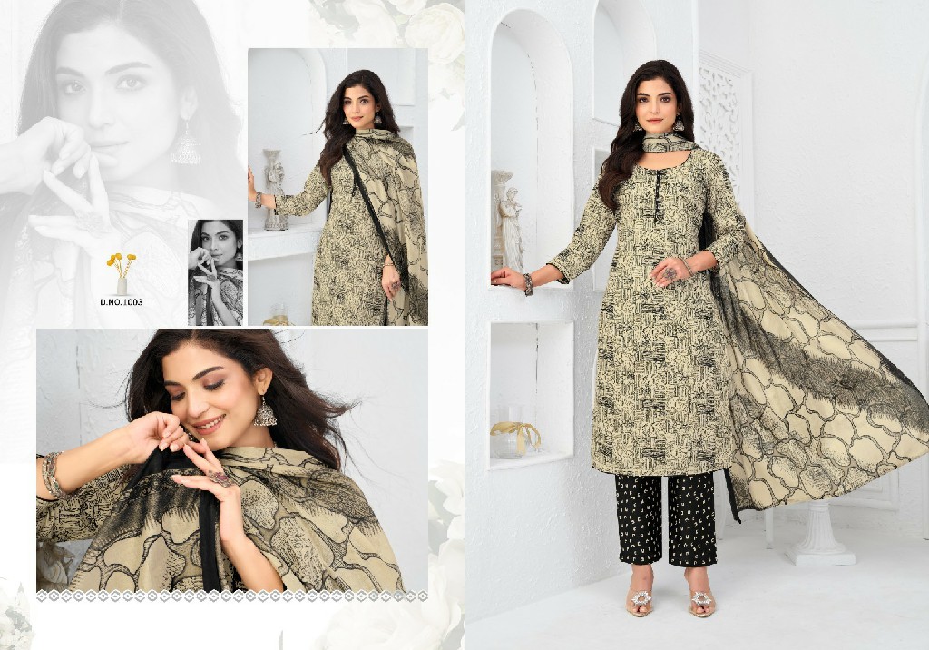 DHARMI CREATION VAANI VOL 1 WHOLESALE COTTON PRINTED CASUAL WEAR DRESS MATERIAL ONLINE