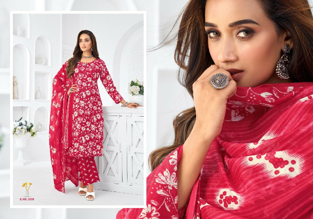 DHARMI CREATION VAANI VOL 1 WHOLESALE COTTON PRINTED CASUAL WEAR DRESS MATERIAL ONLINE
