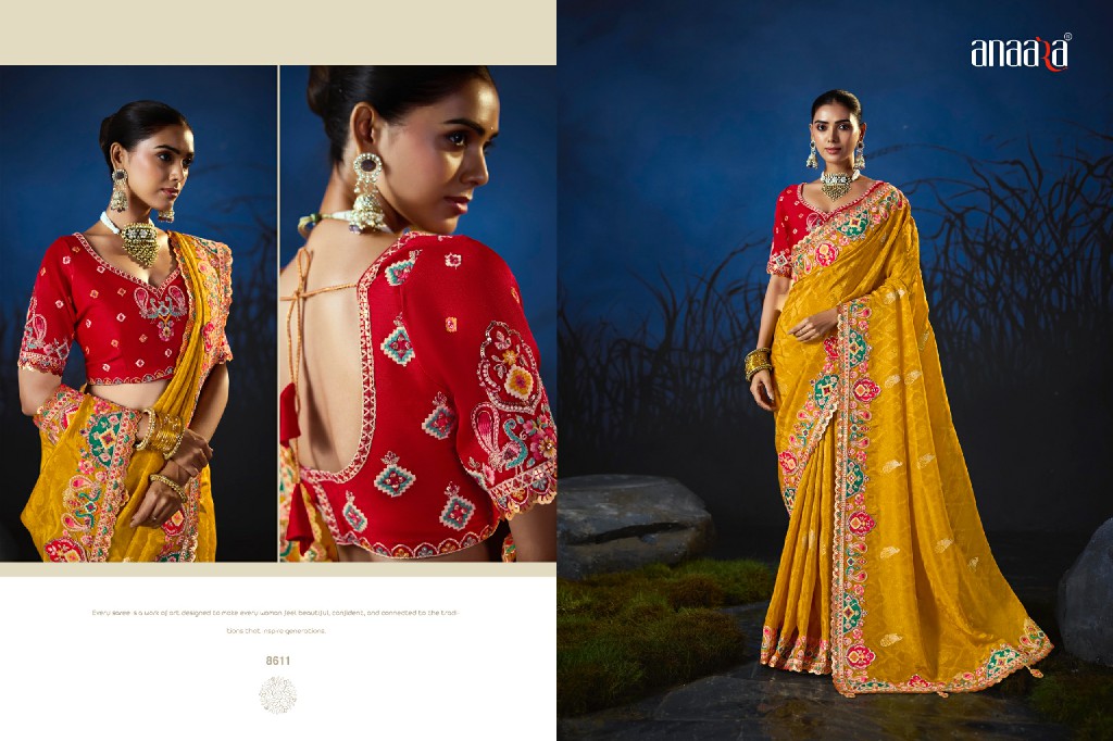 TATHASTU ANAARA SERIES 8601 TO 8612WHOLESALE SOFT SILK BEAUTIFUL ZARI WEAVING PARTY WEAR SAREES FOR WOMEN SUPPLIER