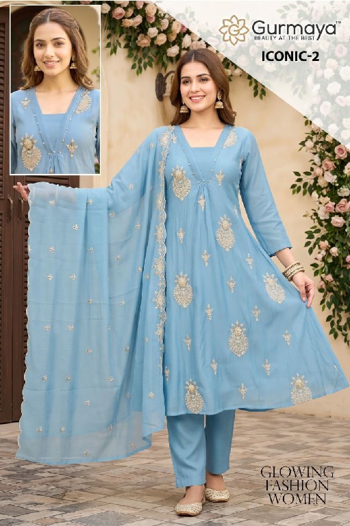 AANCHI ICONIC WHOLESALE READYMADE MUL CHANDERI FASHIONABLE 3 PCS COMBO SET SUITS FOR EXPORT
