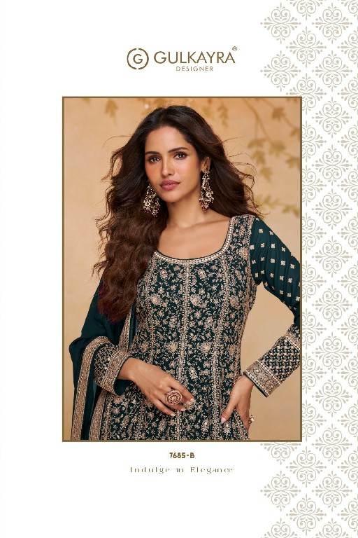 LIBAAS BY GULKAYRA DESIGNER WHOLESALE READYMADE REAL GEORGETTE PARTY WEAR GOWN WITH DUPATTA ONLINE