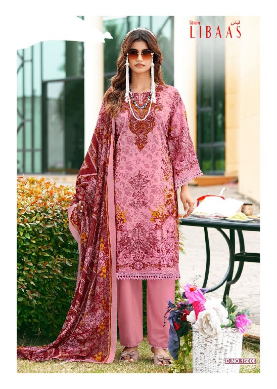 GANESHA LIBAAS VOL 15 WHOLESALE COTTON DIGITAL STYLE PRINTED REGULAR WEAR DRESS MATERIAL FOR EXPORT