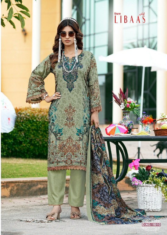 GANESHA LIBAAS VOL 15 WHOLESALE COTTON DIGITAL STYLE PRINTED REGULAR WEAR DRESS MATERIAL FOR EXPORT