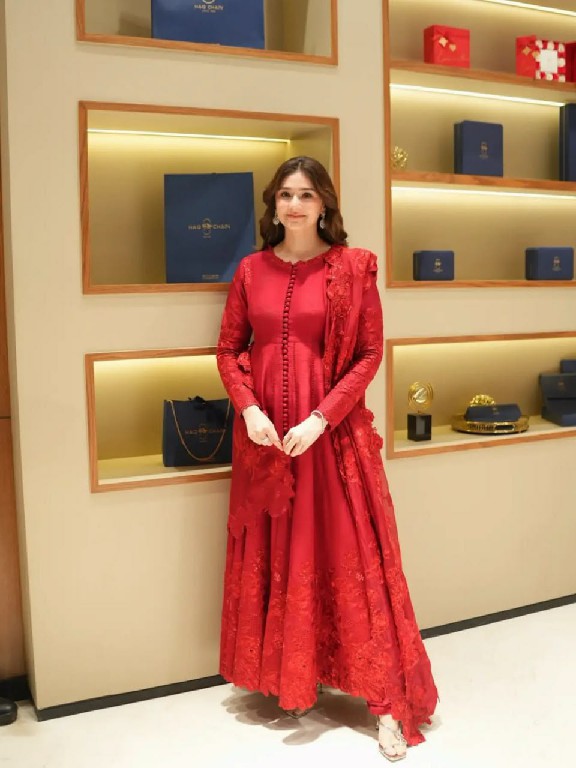 TEXTILEDEAL D.NO 6076 WHOLESALE READYMADE VICHITRA SILK DESIGNER ANARKALI 3 PCS SUITS EXPORTER