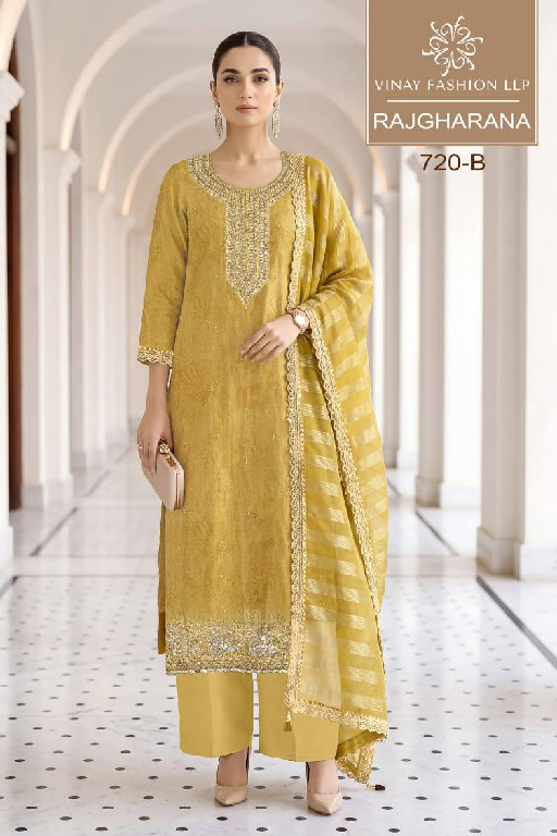 VINAY RAJGHARANA WHOLESALE SHIMMER SILK LUXURIOUS LOOK UNSTITCH SALWAR SUITS EXPORTER