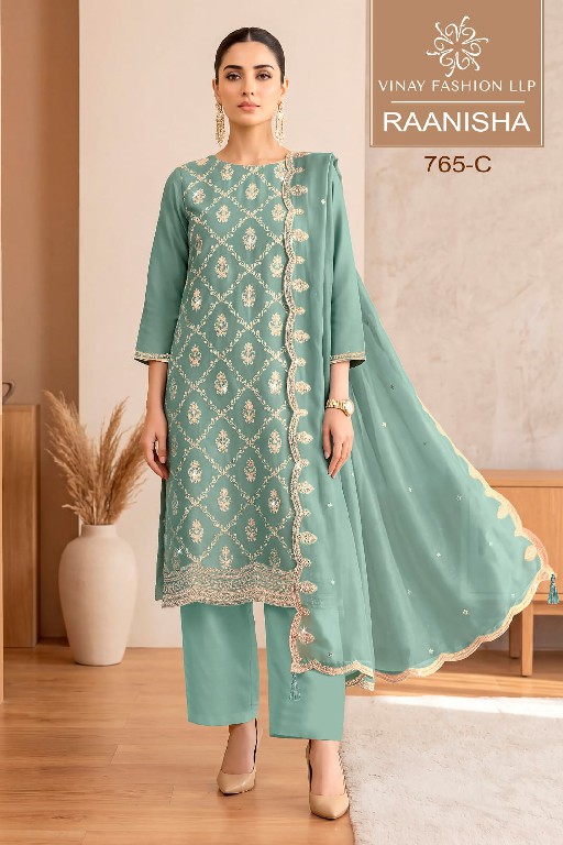 VINAY RAANISHA WHOLESALE MAHARANI SILK PARTY WEAR UNSTITCH SALWAR SUITS ONLINE