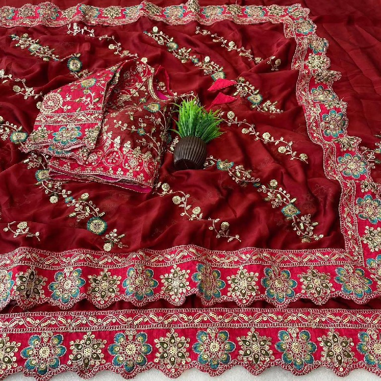 TEXTILEDEAL D.NO JR-682 WHOLESALE SOFT RANGOLI SILK BEAUTIFUL ATTRACTIVE INDIAN SAREES FOR WOMEN ONLINE