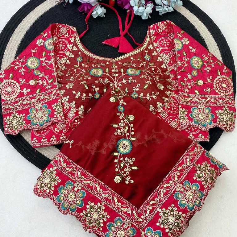 TEXTILEDEAL D.NO JR-682 WHOLESALE SOFT RANGOLI SILK BEAUTIFUL ATTRACTIVE INDIAN SAREES FOR WOMEN ONLINE