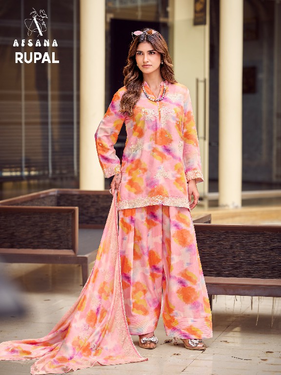 AFSANA RUPAL WHOLESALE READYMADE PURE BAMBER MUSLIN EXCLUSIVE COLLECTION 3 PCS COMBO SET SUITS SUPPLIER