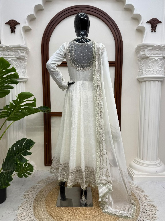 TEXTILEDEAL D.NO 6079 WHOLESALE READYMADE VICHITRA ANARKLI PARTY WEAR 3 PCS SUITS EXPORTER