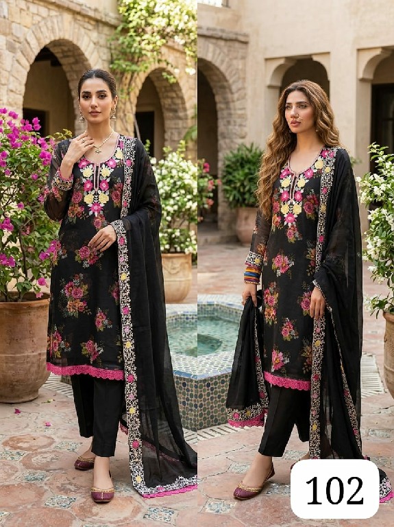 PURPLE CREATION NAZIA WHOLESALE READYMADE SIMMER DIGITAL PRINT WITH WORK3 ;PCS SUITS FOR EXPORT