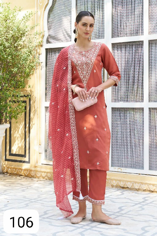 PURPLE CREATION MARYAM WHOLESALE READYMADE FABULOUS AMAZING 3 PCS SUITS EXPORTER