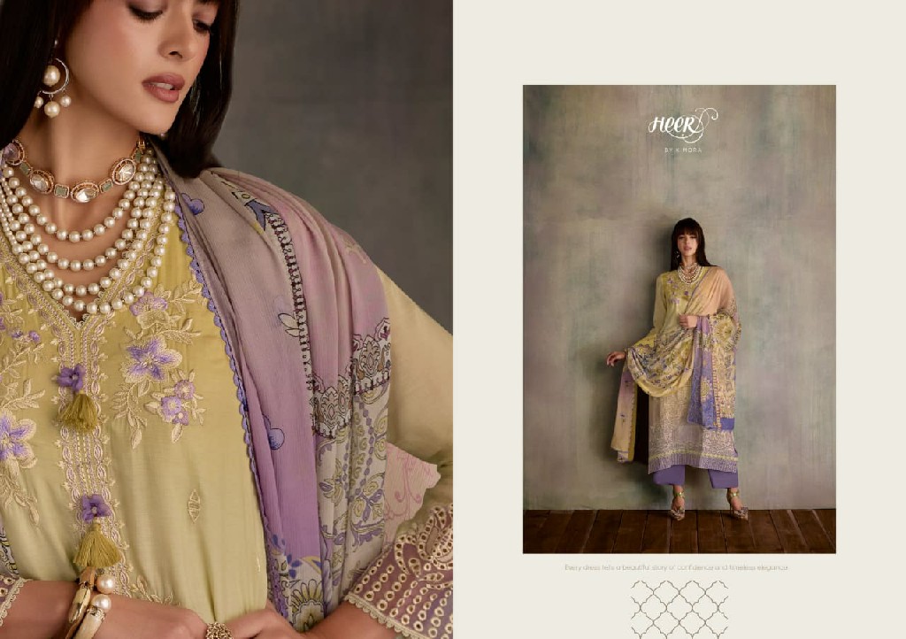 KIMORA HEER STARLIGHT WHOLESALE PURE MUSLIN AMAZING DESIGN UNSTITCH SALWAR SUITS EXPORTER