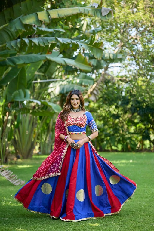 TEXTILEDEAL D.NO KD-16 WHOLESALE READYMADE PURE COTTON FESTIVE WEAR LEHENGA CHOLI FOR EXPORT