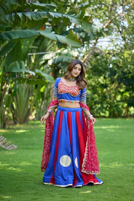 TEXTILEDEAL D.NO KD-16 WHOLESALE READYMADE PURE COTTON FESTIVE WEAR LEHENGA CHOLI FOR EXPORT