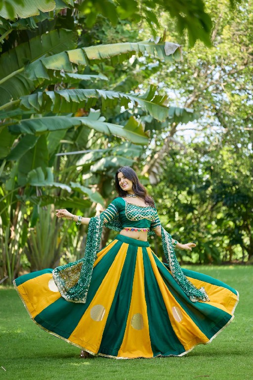 TEXTILEDEAL D.NO KD-16 WHOLESALE READYMADE PURE COTTON FESTIVE WEAR LEHENGA CHOLI FOR EXPORT