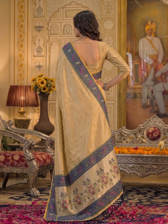 ASTITA POSHAK WHOLESALE TISSUE SILK FESTIVE WEAR INDIAN SAREES FOR WOMEN ONLINE