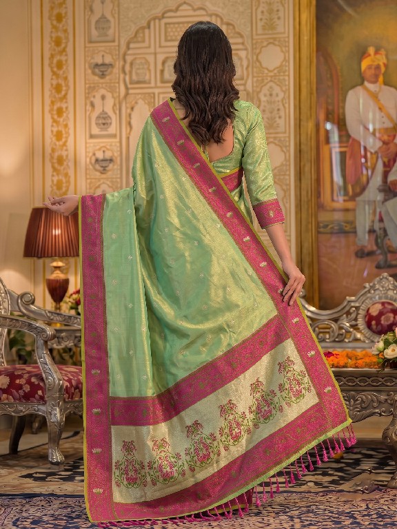 ASTITA POSHAK WHOLESALE TISSUE SILK FESTIVE WEAR INDIAN SAREES FOR WOMEN ONLINE