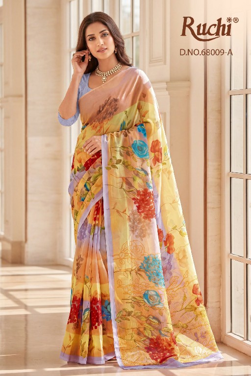 RUCHI SHIMMER GEORGETTE VOL 4 WHOLESALE GEORGETTE DAILY WEAR INDIAN SAREES FOR WOMEN EXPORTER