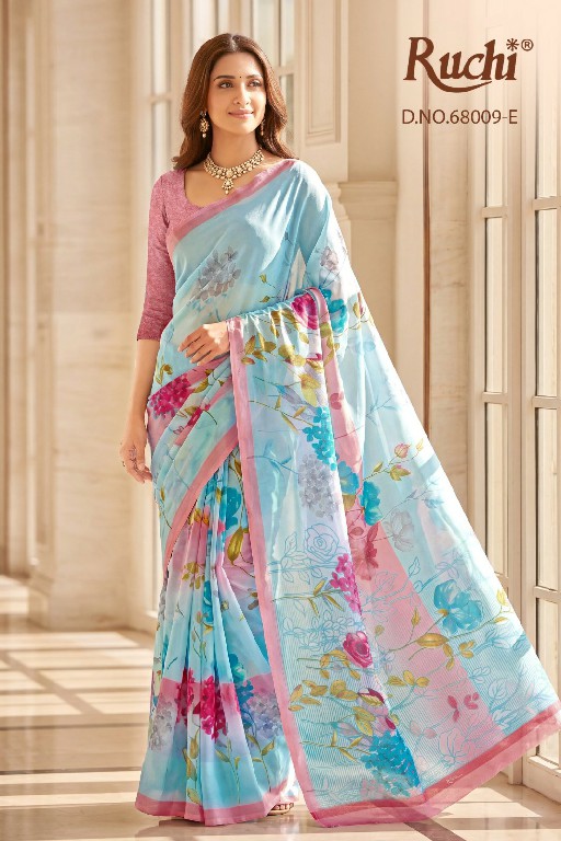 RUCHI SHIMMER GEORGETTE VOL 4 WHOLESALE GEORGETTE DAILY WEAR INDIAN SAREES FOR WOMEN EXPORTER