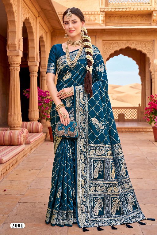 SAROJ BOMBAY BHEL SILK VOL 2 WHOLESALE PURE SILK STUNNING LOOK INDIAN SAREES FOR WOMEN EXPORTER