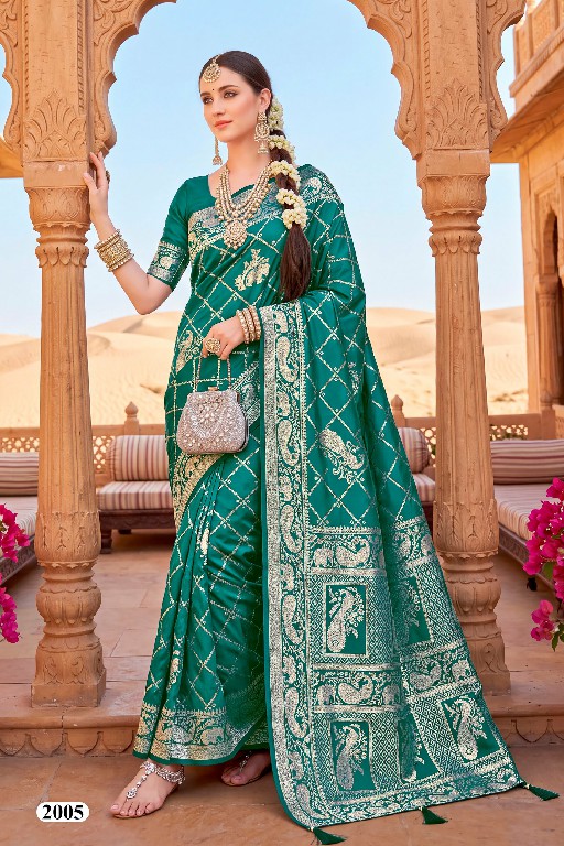 SAROJ BOMBAY BHEL SILK VOL 2 WHOLESALE PURE SILK STUNNING LOOK INDIAN SAREES FOR WOMEN EXPORTER