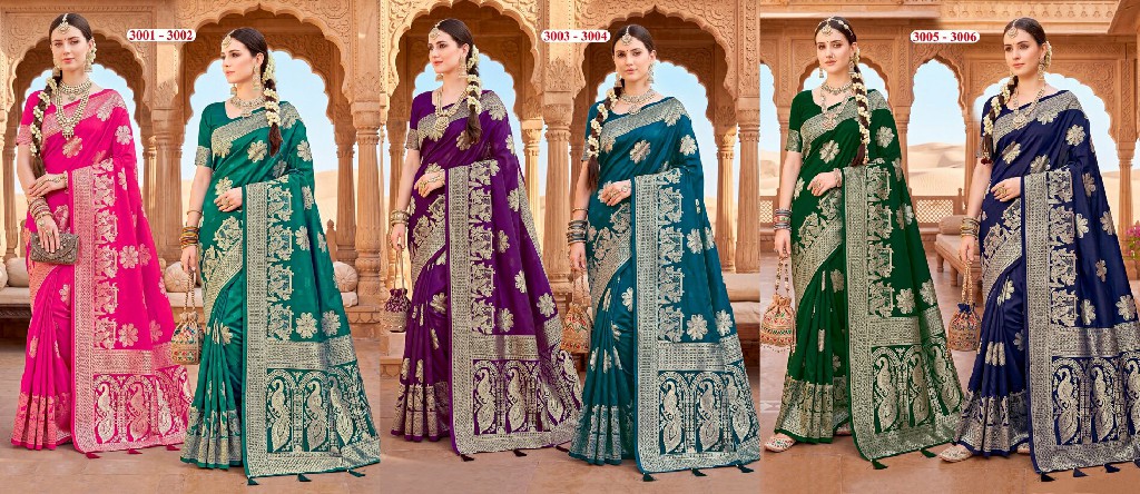 SAROJ BOMBAY BHEL SILK VOL 3 WHOLESALE PURE SILK PRETTY LOOK INDIAN SAREES FOR WOMEN SUPPLIER