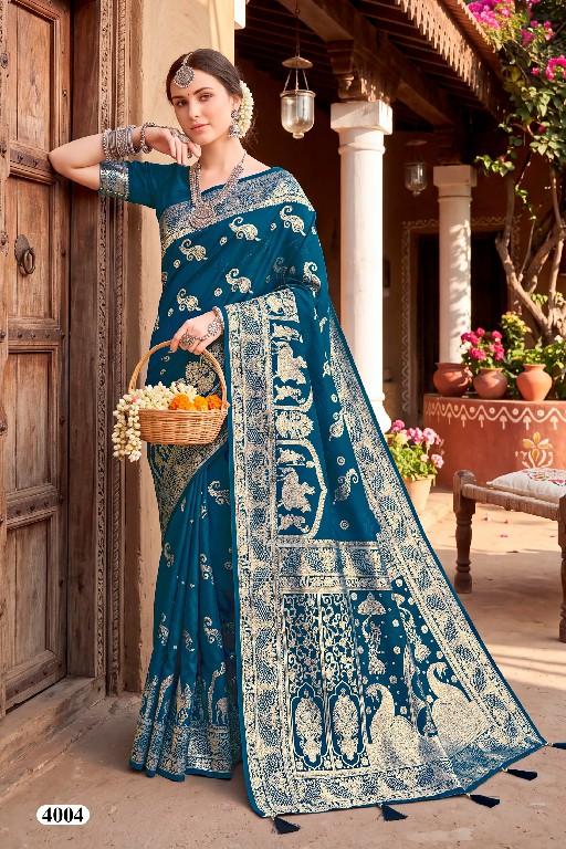 SAROJ BOMBAY BHEL SILK VOL 4 WHOLESALE PURE SILK FUNCTION WEAR INDIAN SAREES FOR WOMEN ONLINE
