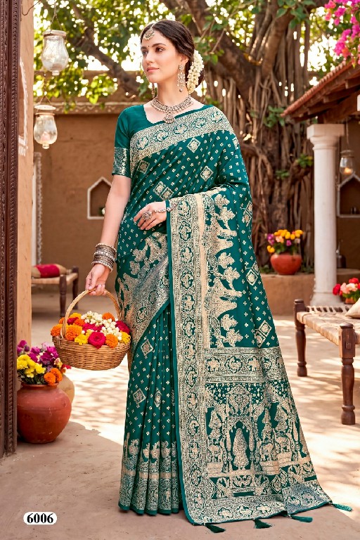 SAROJ BOMBAY BHEL SILK VOL 6 WHOLESALE PURE SILK ETHNIC WEAR INDIAN SAREES FOR WOMEN SUPPLIER