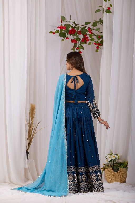 TEXTILEDEAL D.NO KD-1 WHOLESALE READYMADE VICHITRA TRENDY DESIGN LEHENGA CHOLI FOR EXPORT