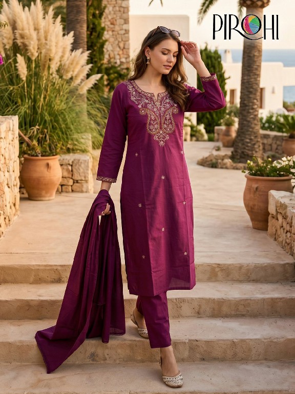 PIROHI FROOTI WHOLESALE READYMADE PURE COTTON BIG SIZE AMAZING 3 PCS SUITS FOR EXPORT