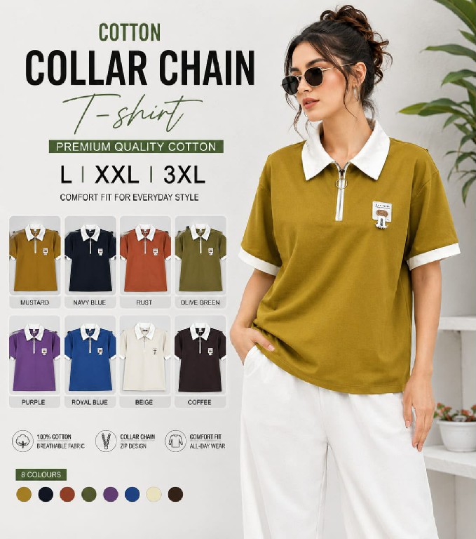 KANZOO LAUNCH READYMADE TENCIL PUFF PRINT OVERSIZE T SHIRT FOR WOMEN EXPORTER
