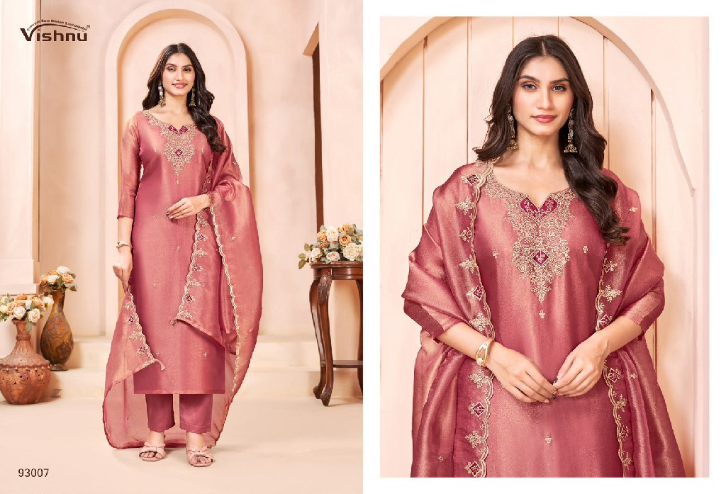 VISHNU SUMAIYA WHOLESALE GABANA SILK FASHIONABLE UNSTITCH SALWAR SUITS EXPORTER